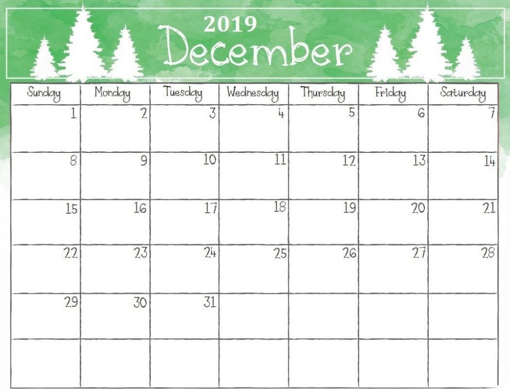 Free printable calendar