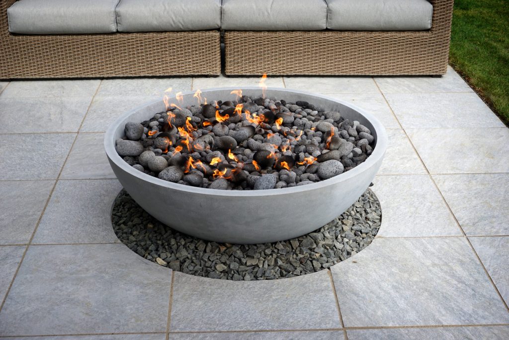 outdoor gas fire pit